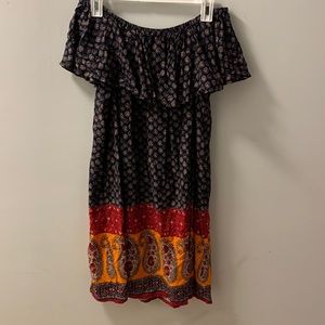 Off the shoulder sundress